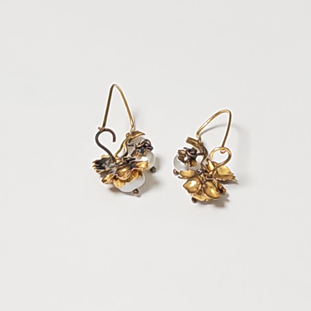 ARETES PAR ORO 8 K 2,40 GRMS (SEMINUEVO)