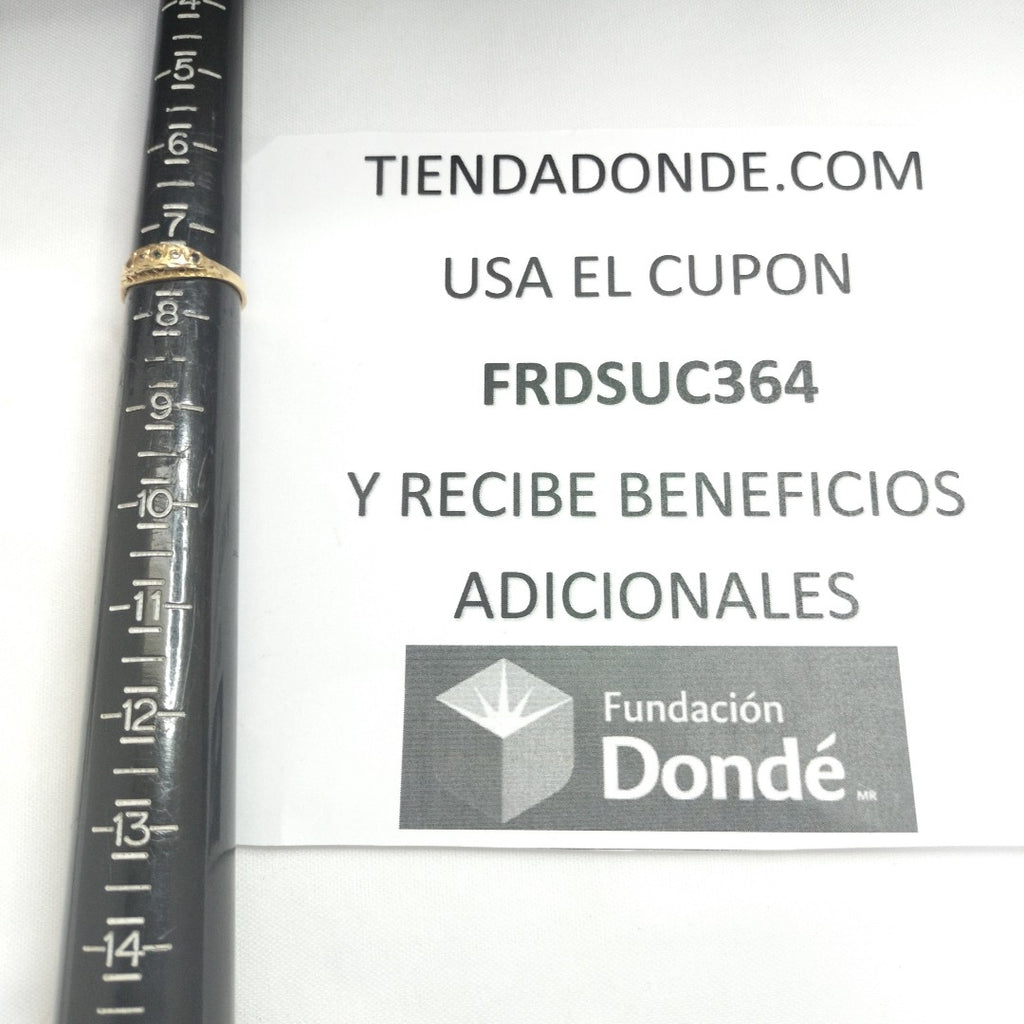 ANILLITO ORO 14 K 1,90 GRMS (SEMINUEVO)