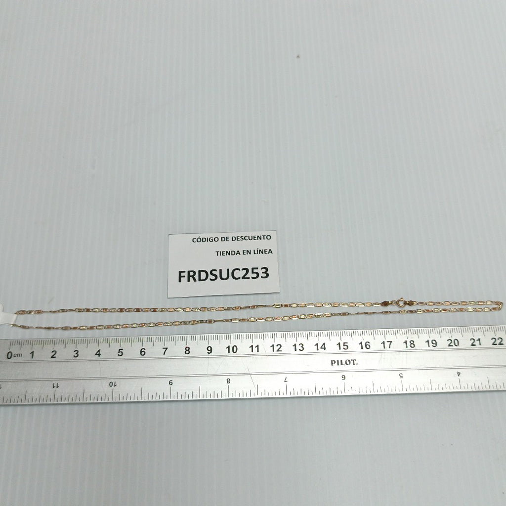 CADENA ORO 10 K 2.2 GRMS (SEMINUEVO)