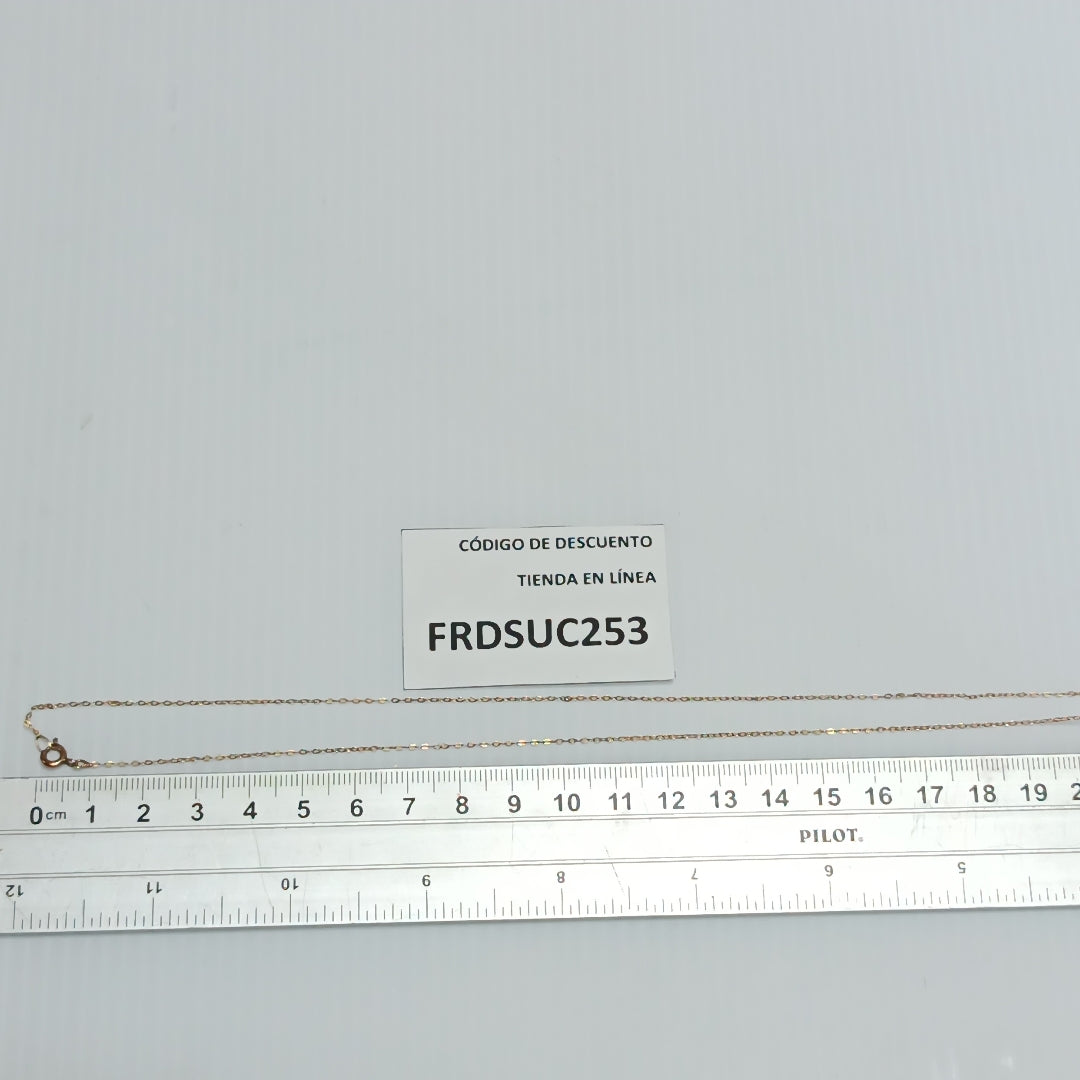 CADENA ORO 10 K 0.7 GRMS (SEMINUEVO)