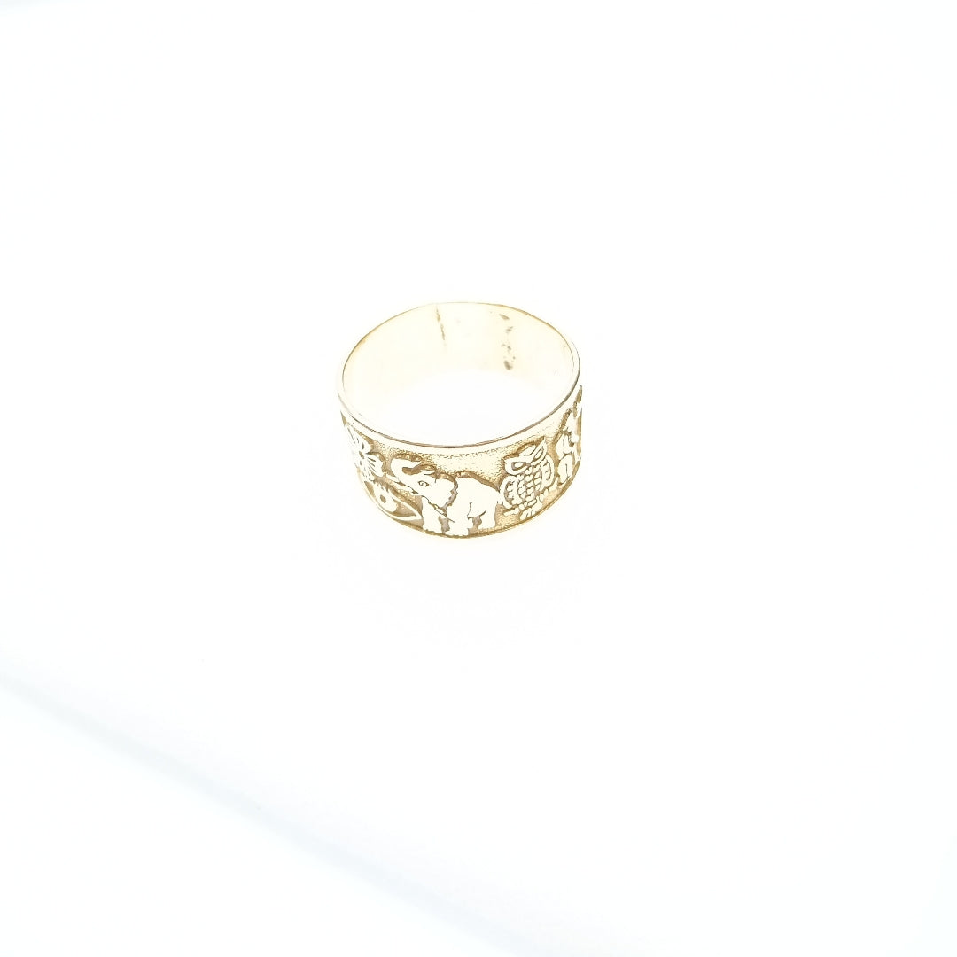 ARGOLLA DE LA SUERTE ORO 14 K 4.9 GRMS (SEMINUEVO)