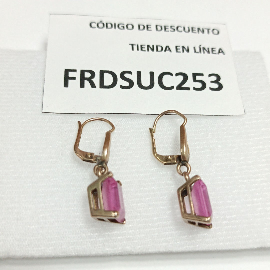 ARETES PAR ORO 8 K 4.2 GRMS (SEMINUEVO)