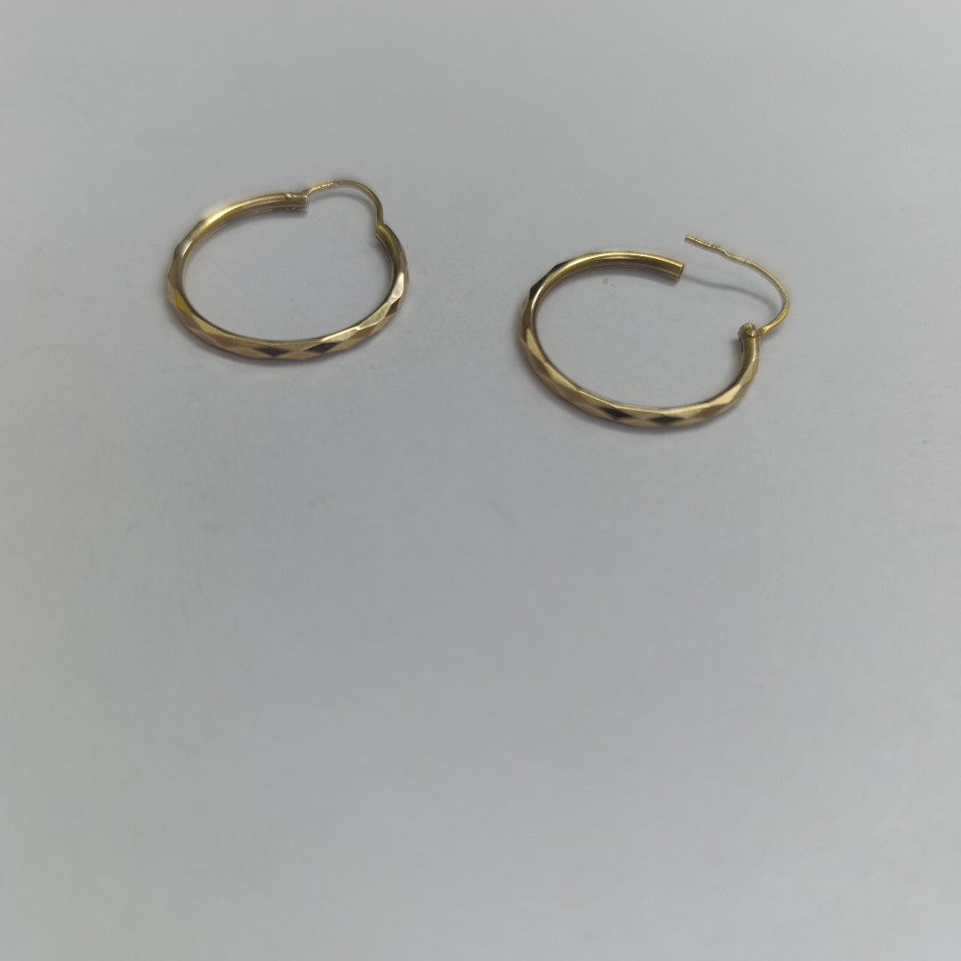 ARRACADAS PAR ORO 10 K 1.8 GRMS (SEMINUEVO)