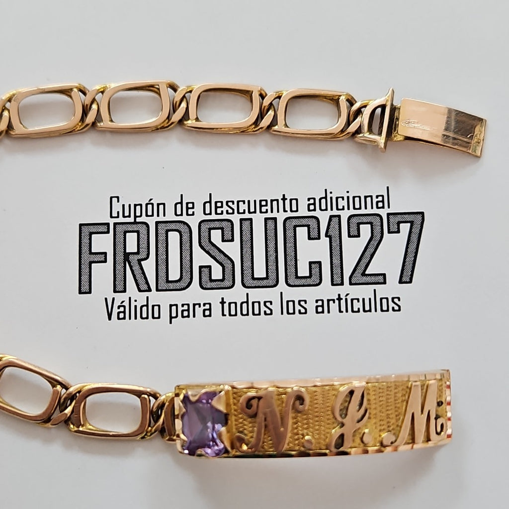 ESCLAVA ORO 10 K 13.8 GRMS (SEMINUEVO)