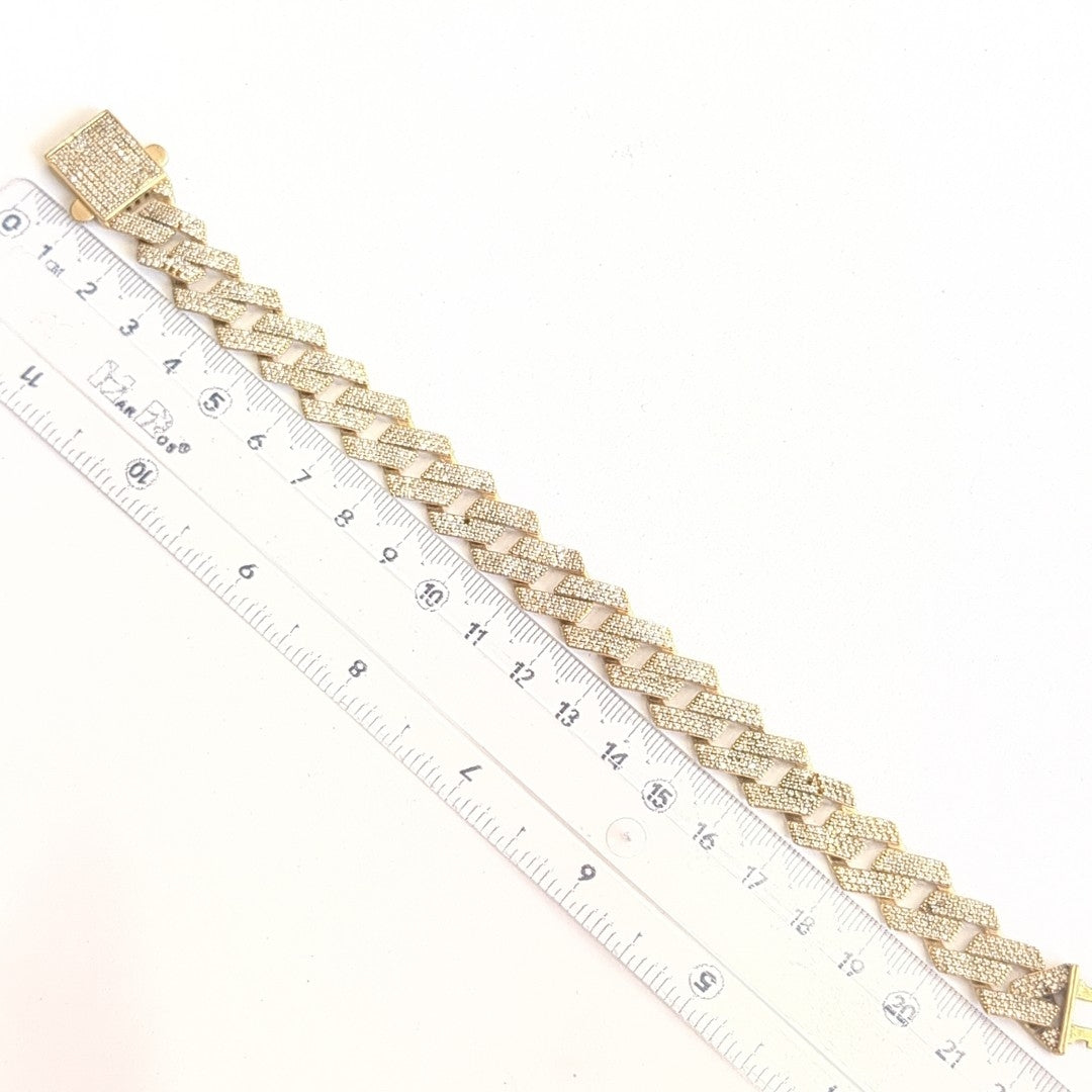 PULSERA ORO 10 K 26,50 GRMS (SEMINUEVO)