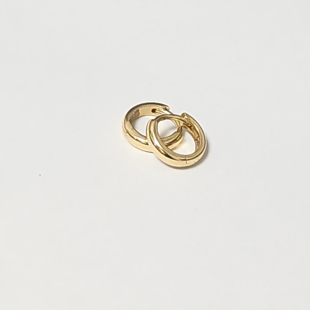 ARETES PAR ORO 14 K 1,50 GRMS (SEMINUEVO)