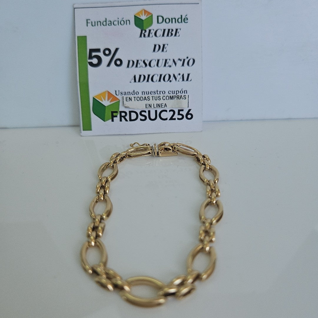 PULSERA ORO 14 K 12.9 GRMS (SEMINUEVO)