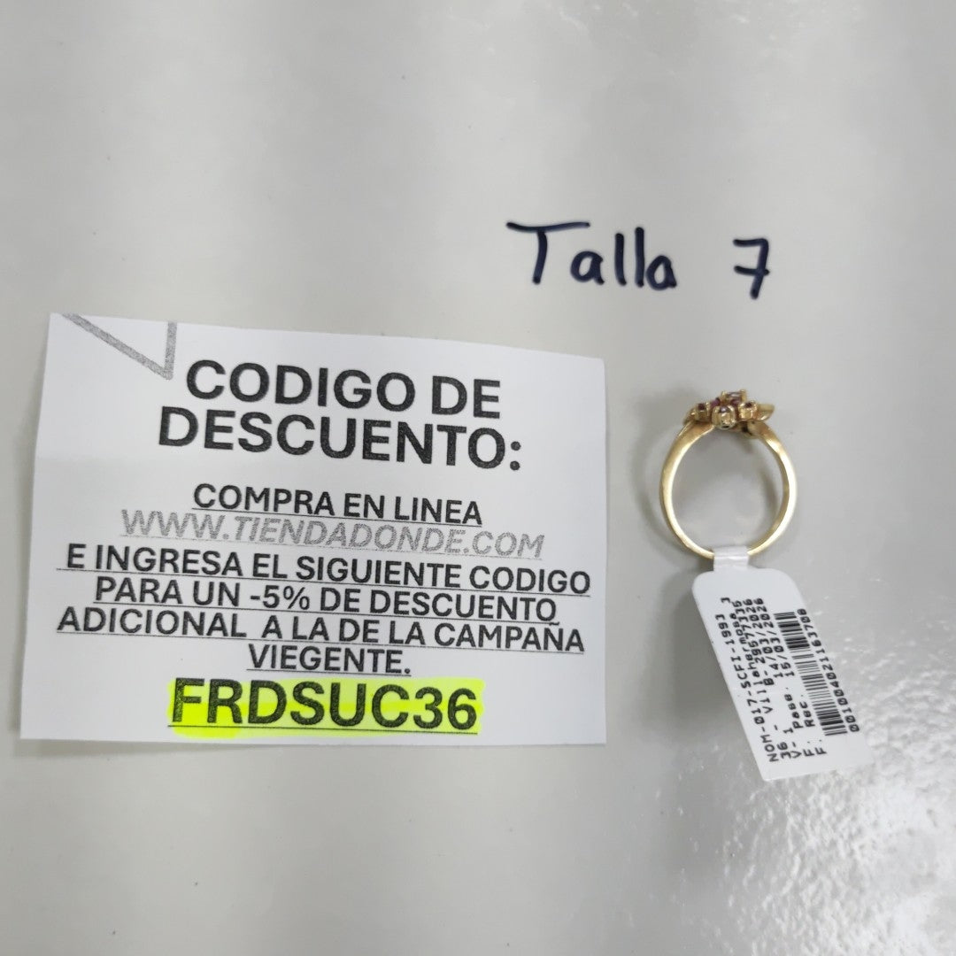 ANILLITO ORO 14 K 3,20 GRMS (SEMINUEVO)