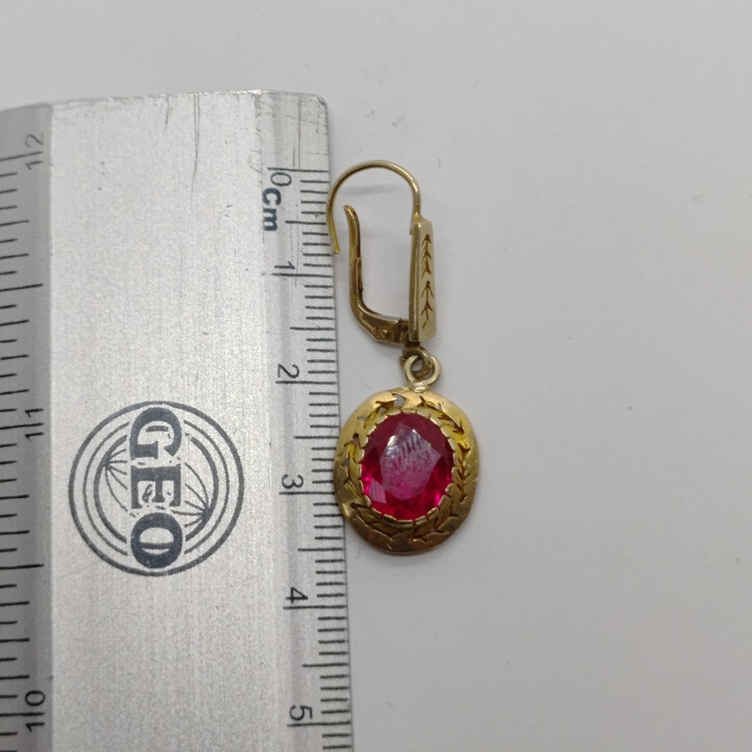 ARETES PAR ORO 14 K 4.6 GRMS (SEMINUEVO)