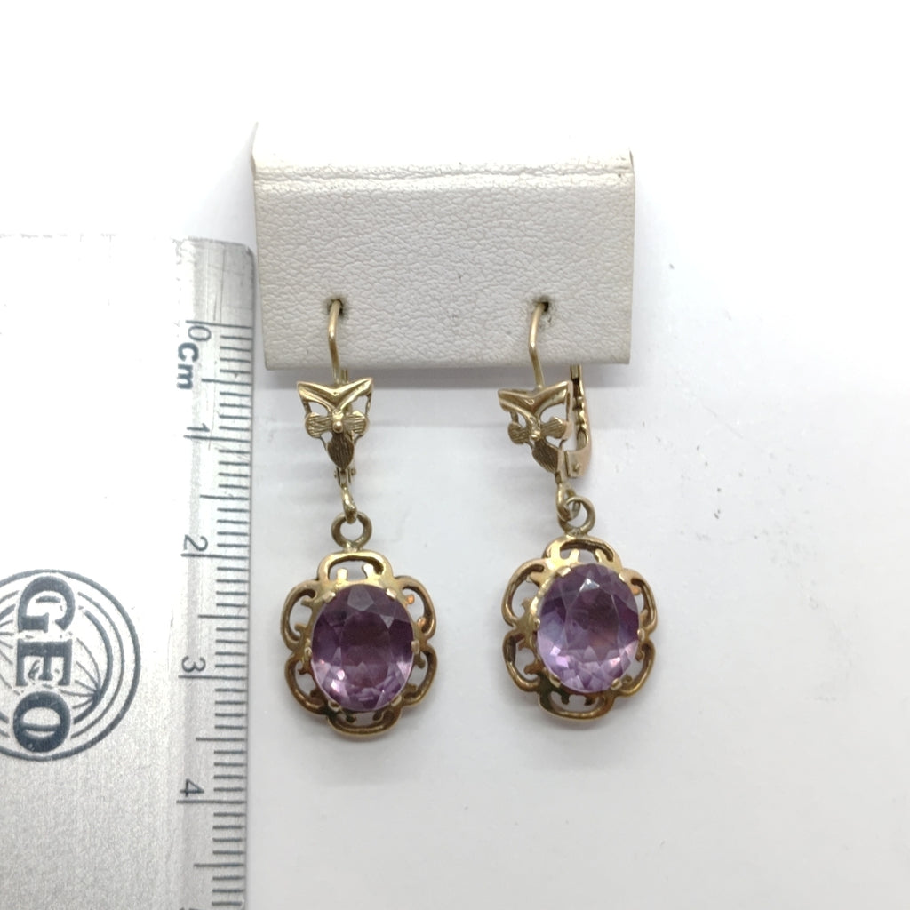 ARETES PAR ORO 10 K 4.2 GRMS (SEMINUEVO)