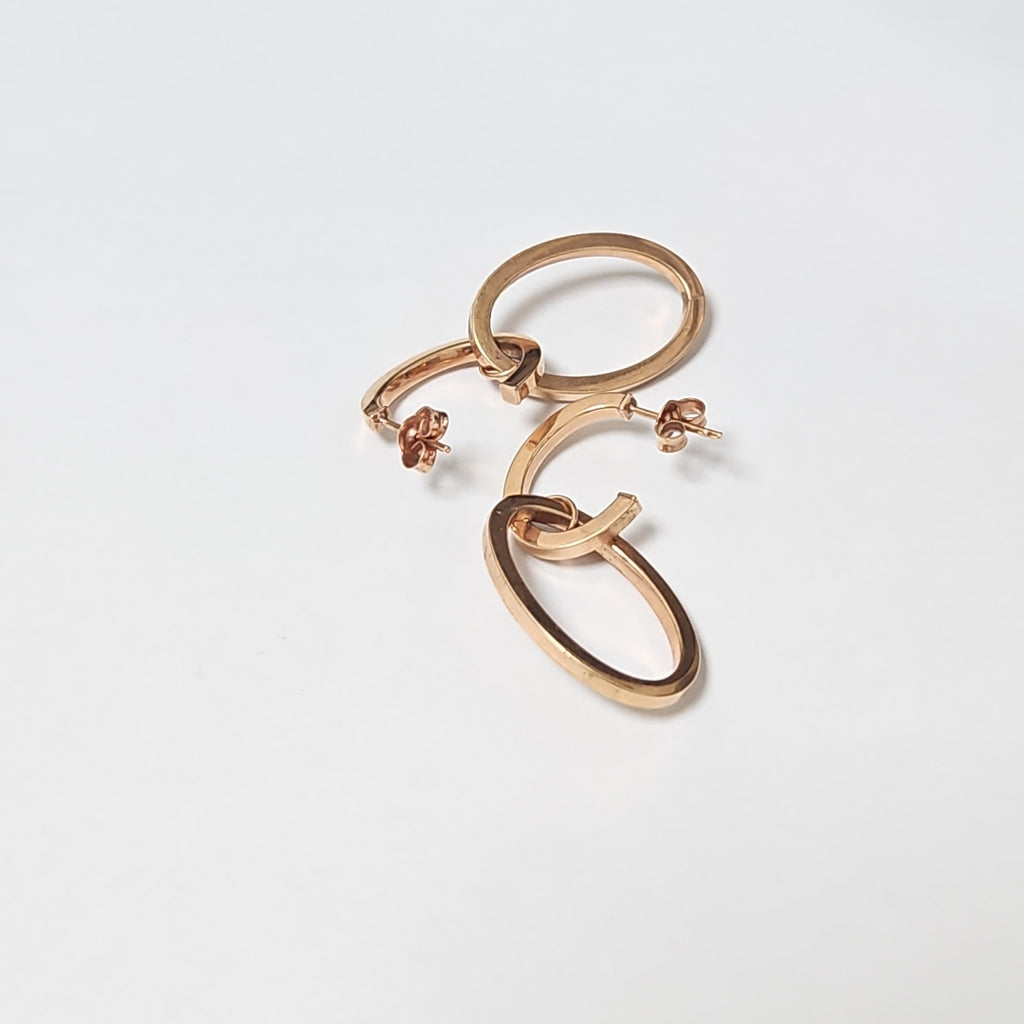 ARETES PAR ORO 14 K 2,50 GRMS (SEMINUEVO)