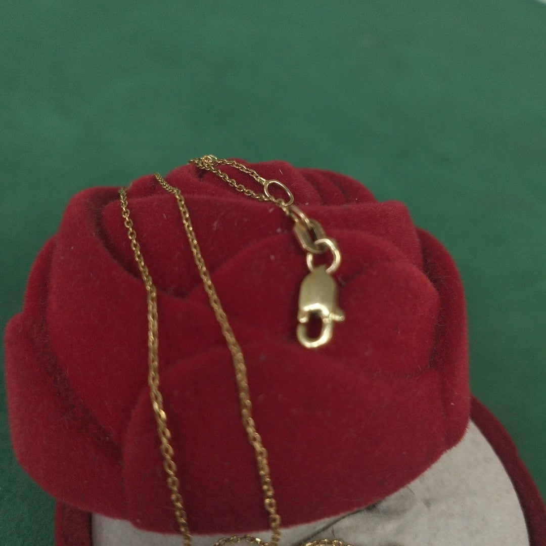 CADENA ORO 14 K 1,20 GRMS (SEMINUEVO)