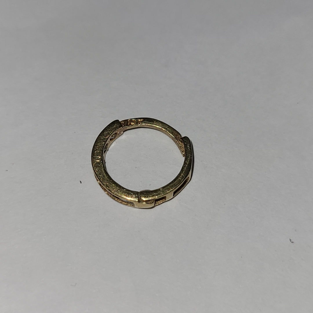 ARRACADAS PAR ORO 10 K 0.6 GRMS (SEMINUEVO)