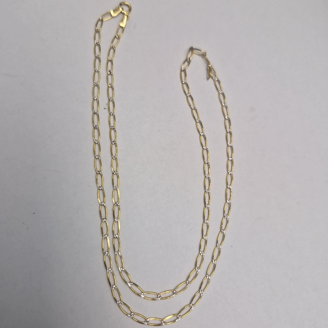 CADENAS ESPECIAL ORO 14K 3.8 (NUEVO)