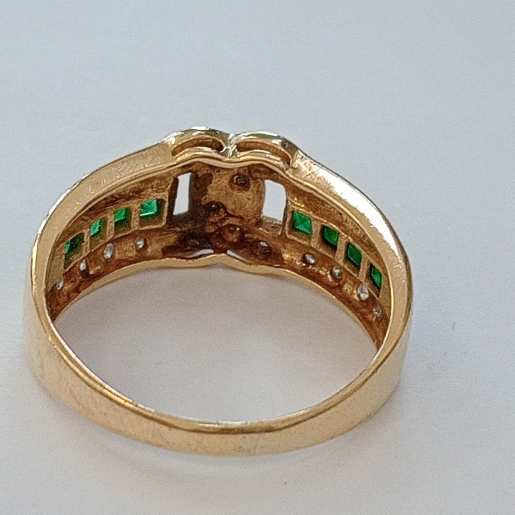 ANILLO ORO 10 K 4.2 GRMS (SEMINUEVO)