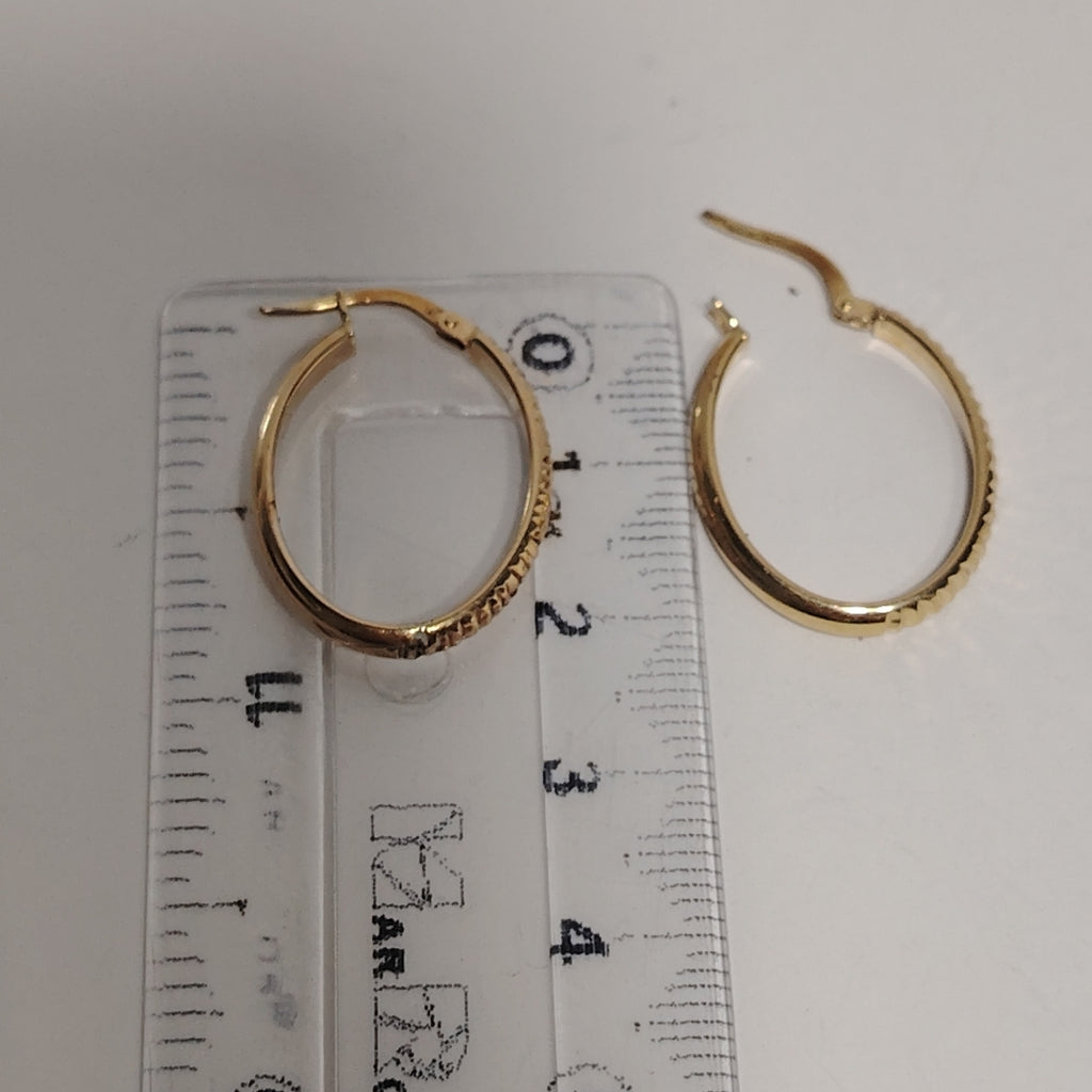 ARRACADAS PAR ORO 14 K 2 GRMS (SEMINUEVO)