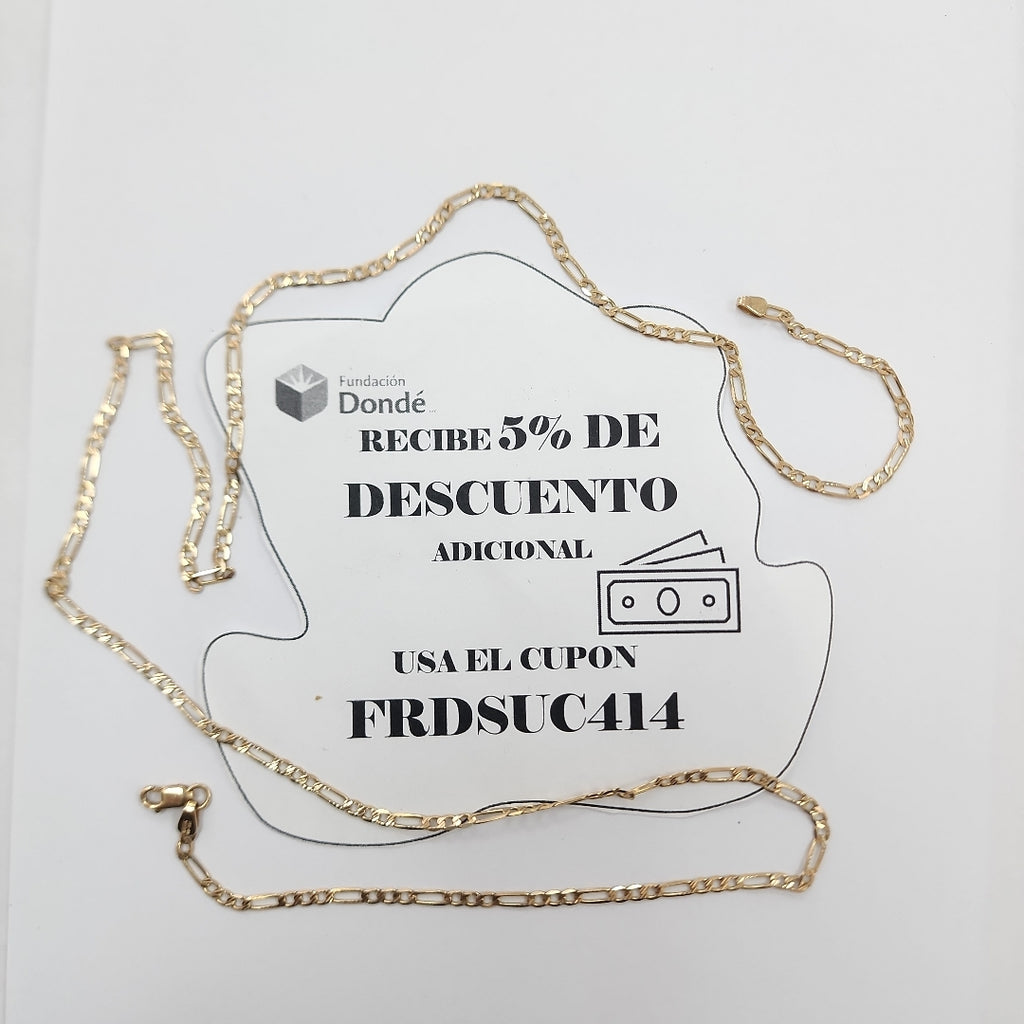 CADENA ORO 14 K 5.4 GRMS (SEMINUEVO)