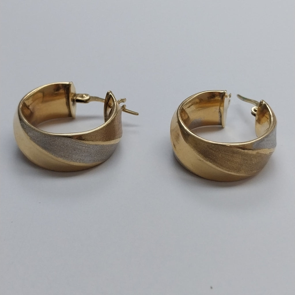 ARRACADAS PAR ORO 10 K 3.9 GRMS (SEMINUEVO)
