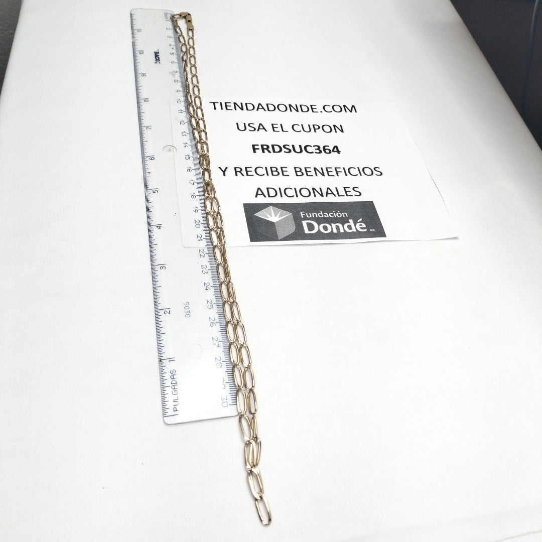 CADENA ORO 14 K 17.4 GRMS (SEMINUEVO)