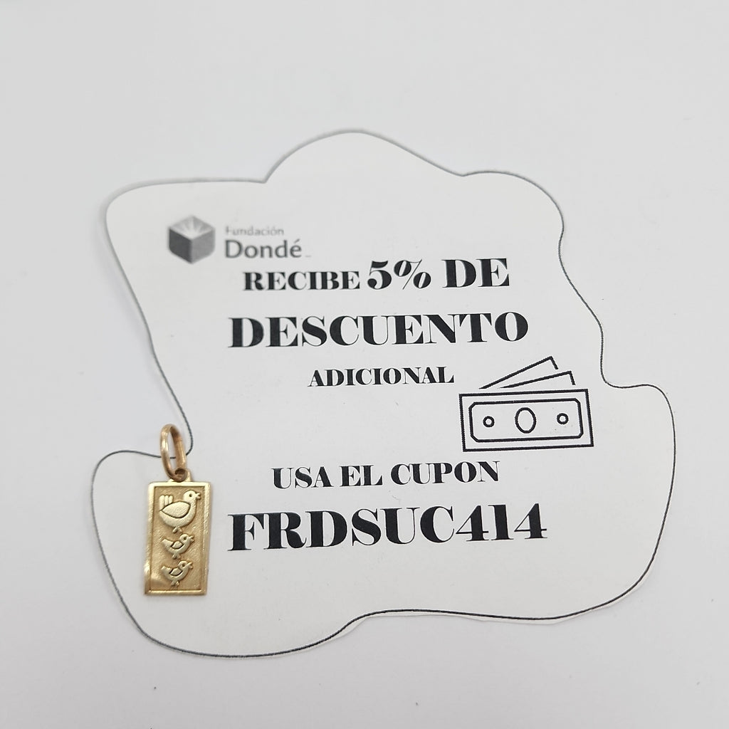 DIJE ORO 14 K 2,00 GRMS (SEMINUEVO)