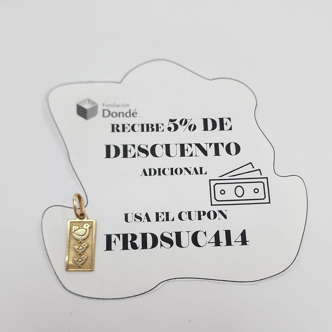 DIJE ORO 14 K 2,00 GRMS (SEMINUEVO)