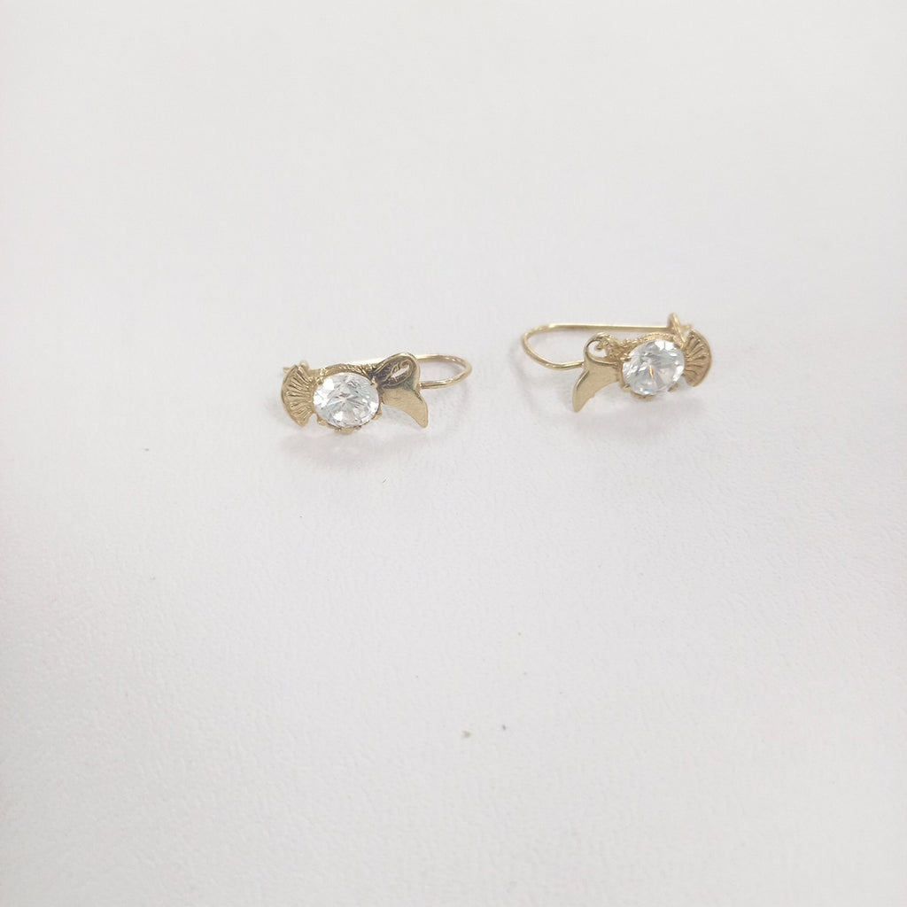 ARETES PAR ORO 8 K 2 GRMS (SEMINUEVO)