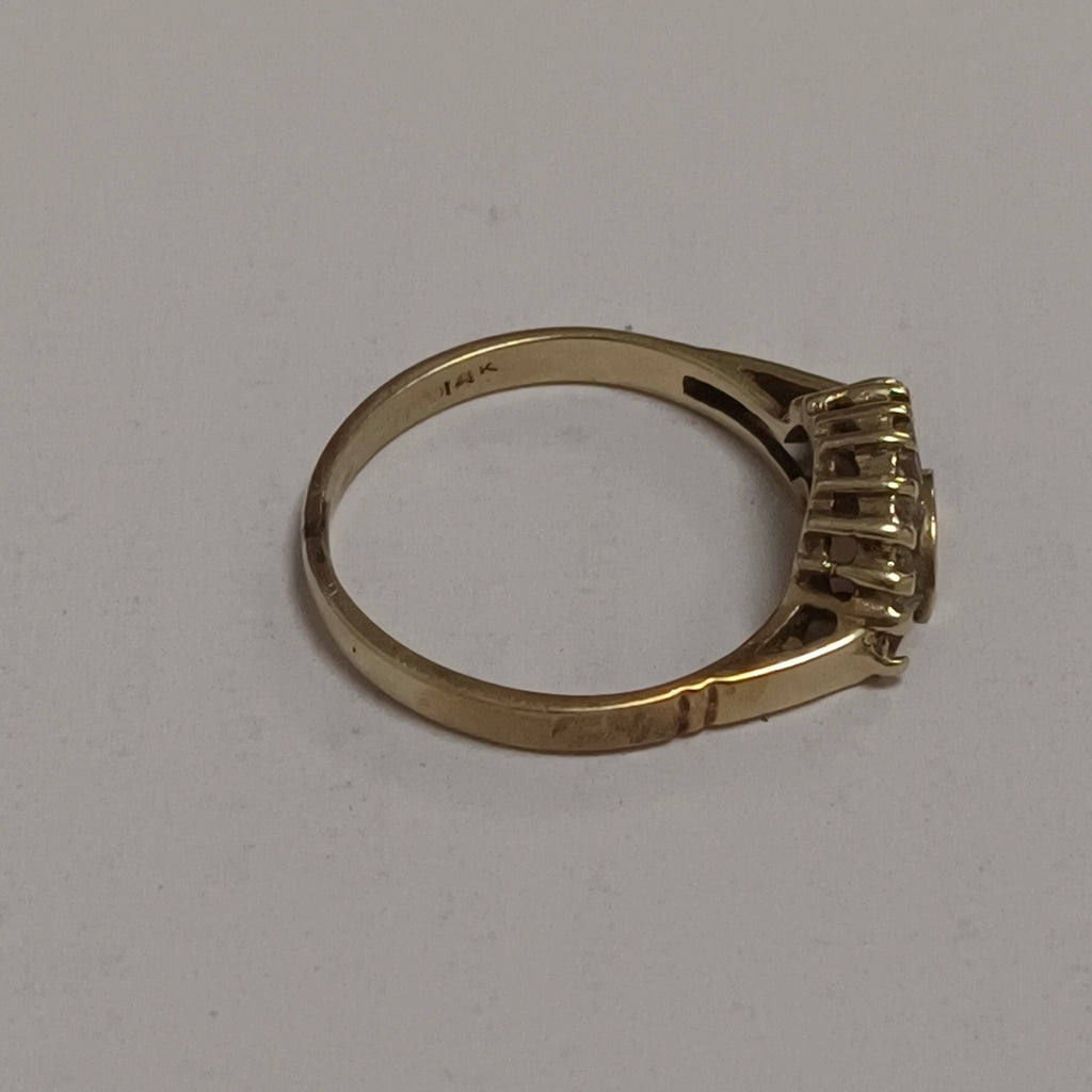 ANILLO ORO 14 K 2,40 GRMS (SEMINUEVO)