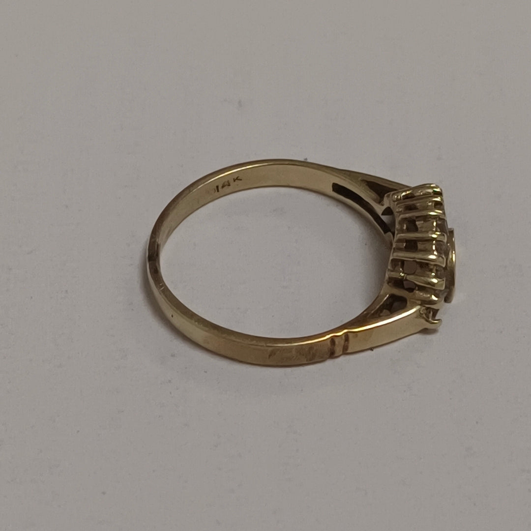 ANILLO ORO 14 K 2,40 GRMS (SEMINUEVO)