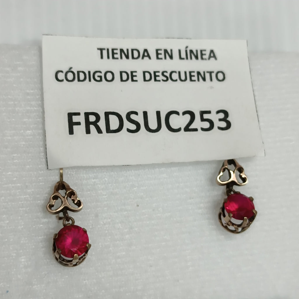 ARETES PAR ORO 8 K 2.6 GRMS (SEMINUEVO)