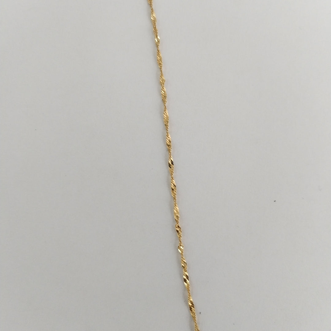 CADENA ORO 10 K 0.9 GRMS (SEMINUEVO)