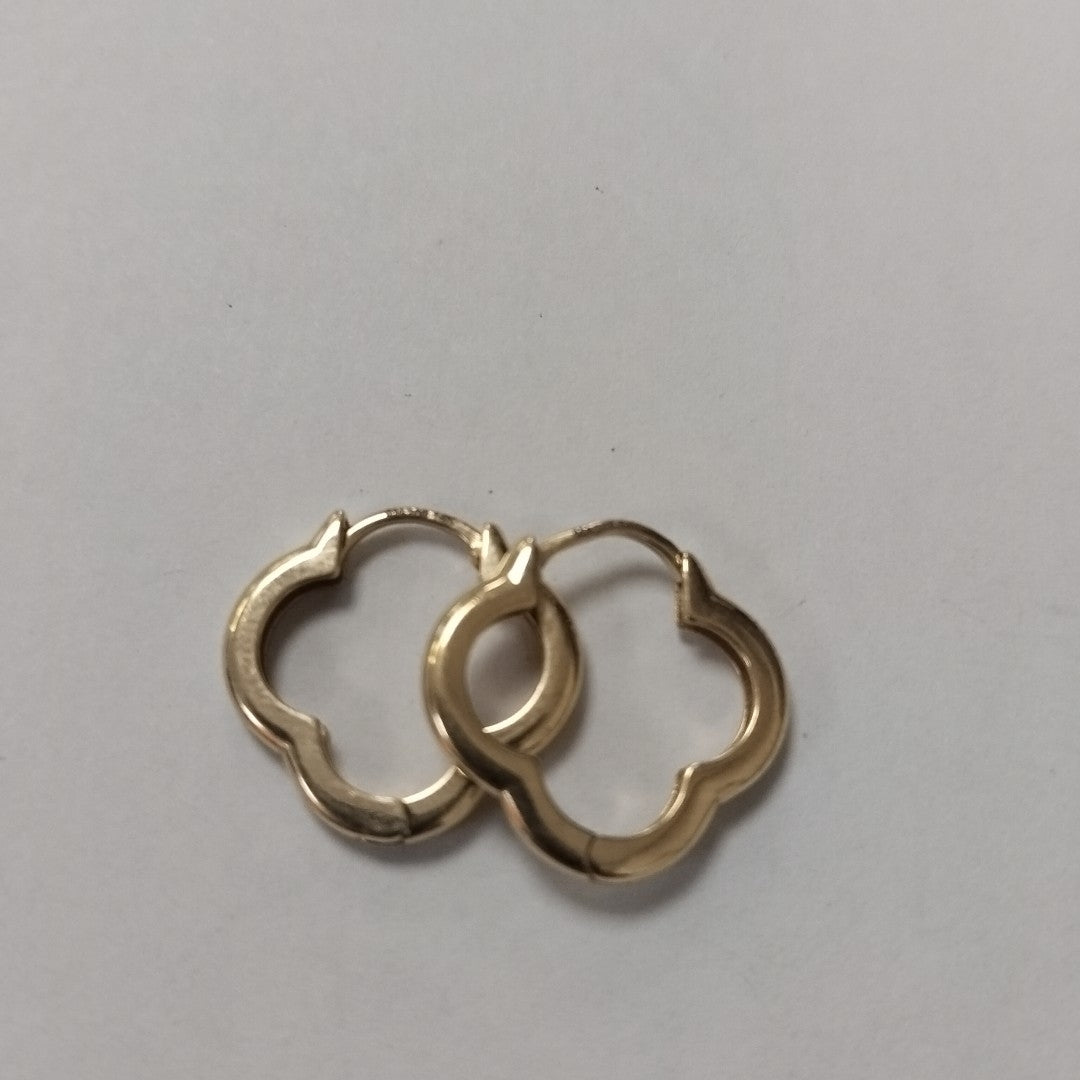 ARRACADAS PAR ORO 14 K 2.3 GRMS (SEMINUEVO)