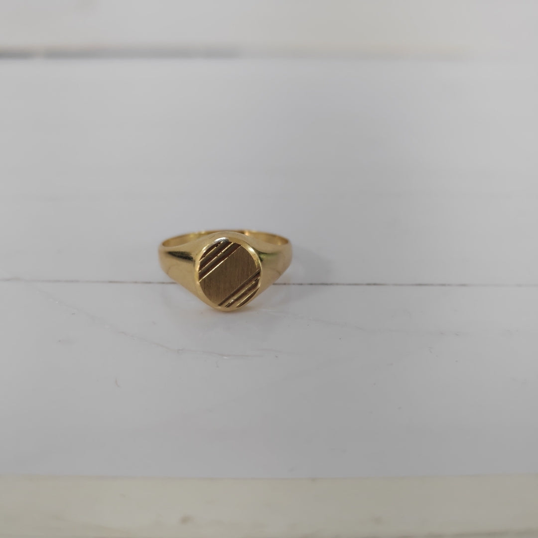 ANILLO ORO 14 K 2.6 GRMS (SEMINUEVO)