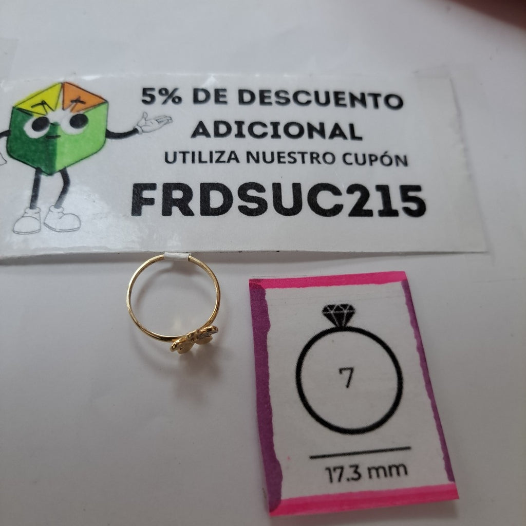 ANILLOS DAMA ORO 14K 1.5 (NUEVO)