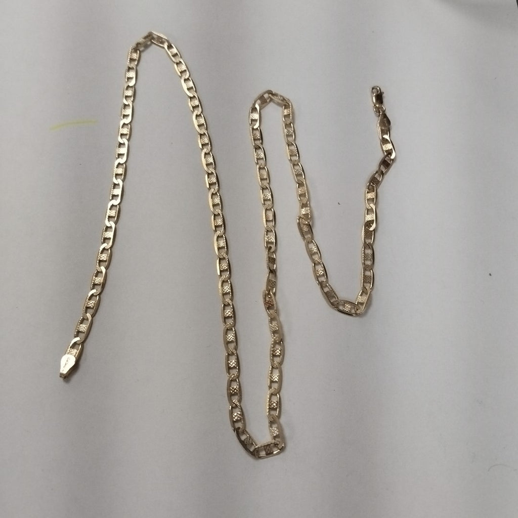 CADENA ORO COMBINADO 10 K 13,30 GRMS (SEMINUEVO)