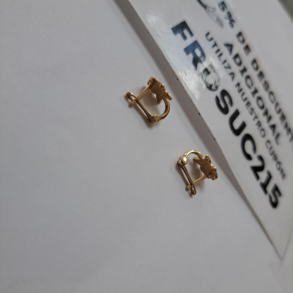 BROQUELES ORO 14K 1.3 (NUEVO)