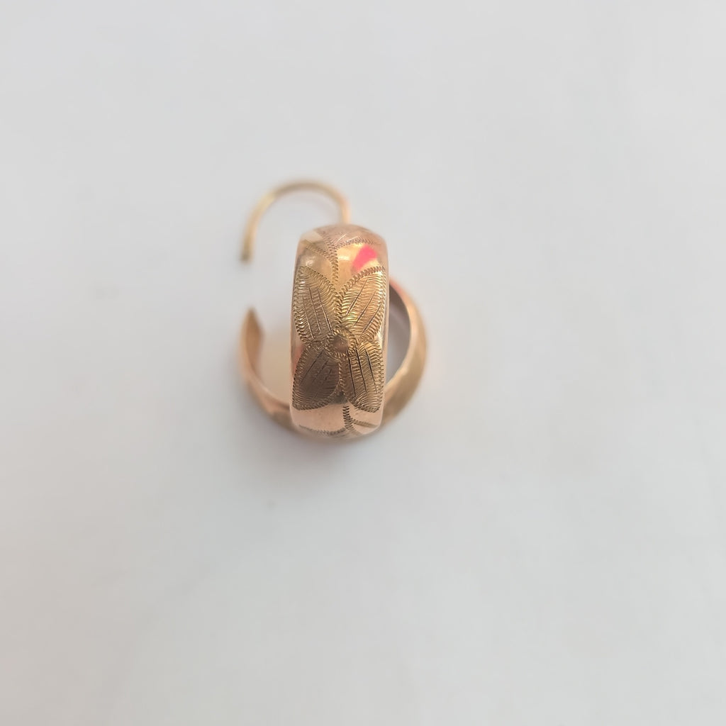 ARRACADAS PAR ORO 10 K 2.6 GRMS (SEMINUEVO)