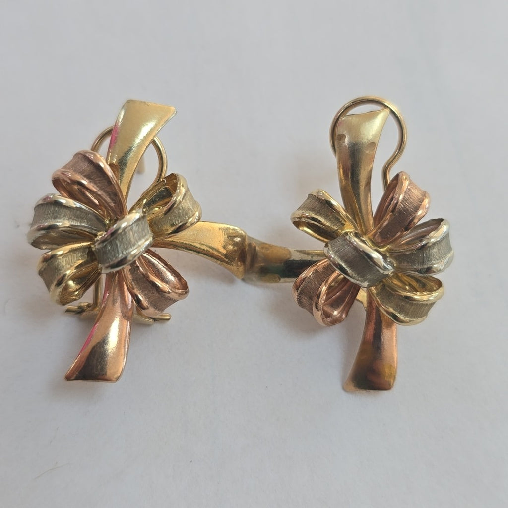 ARETES PAR ORO 14 K 6.5 GRMS (SEMINUEVO)