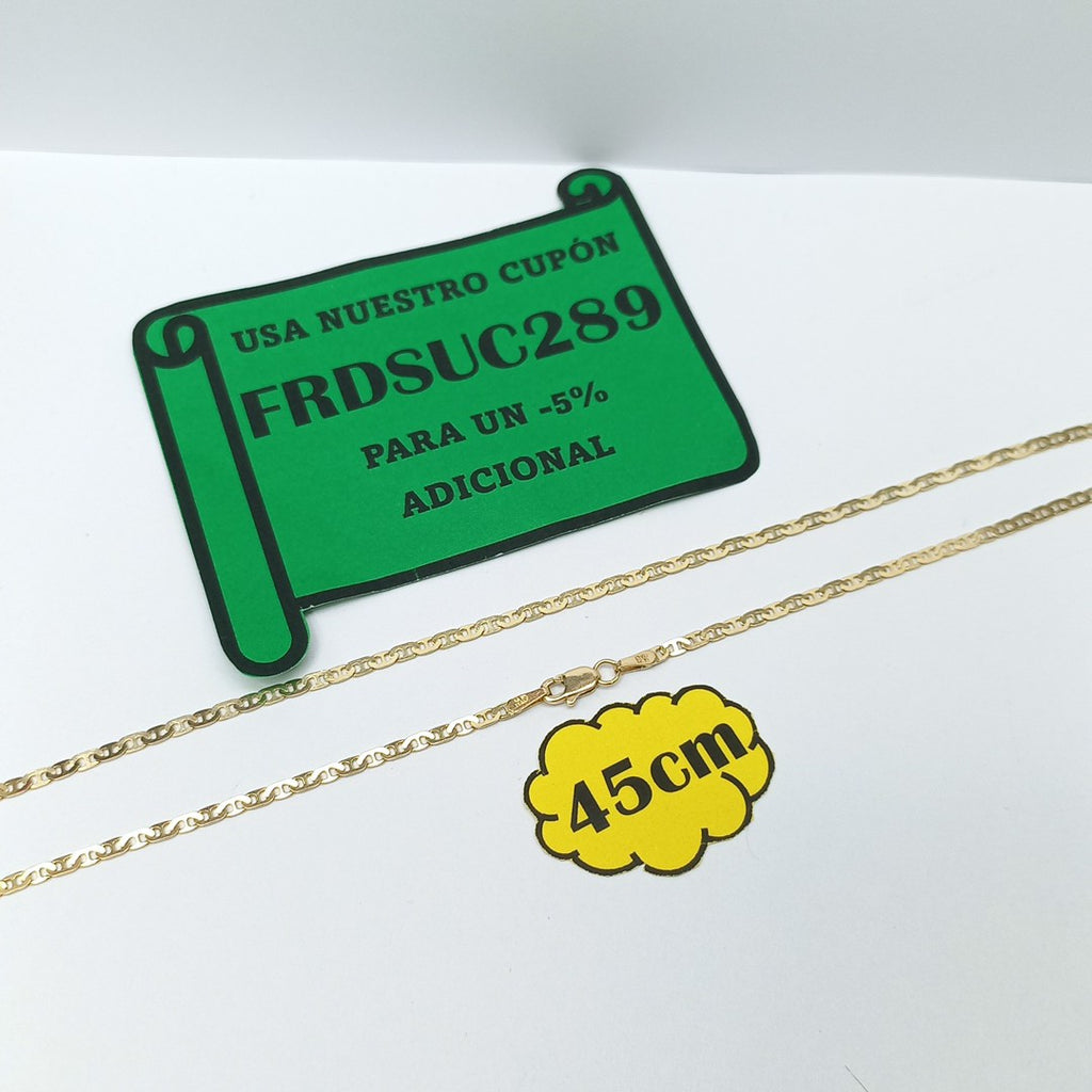 CADENA ORO 14 K 4,20 GRMS (SEMINUEVO)
