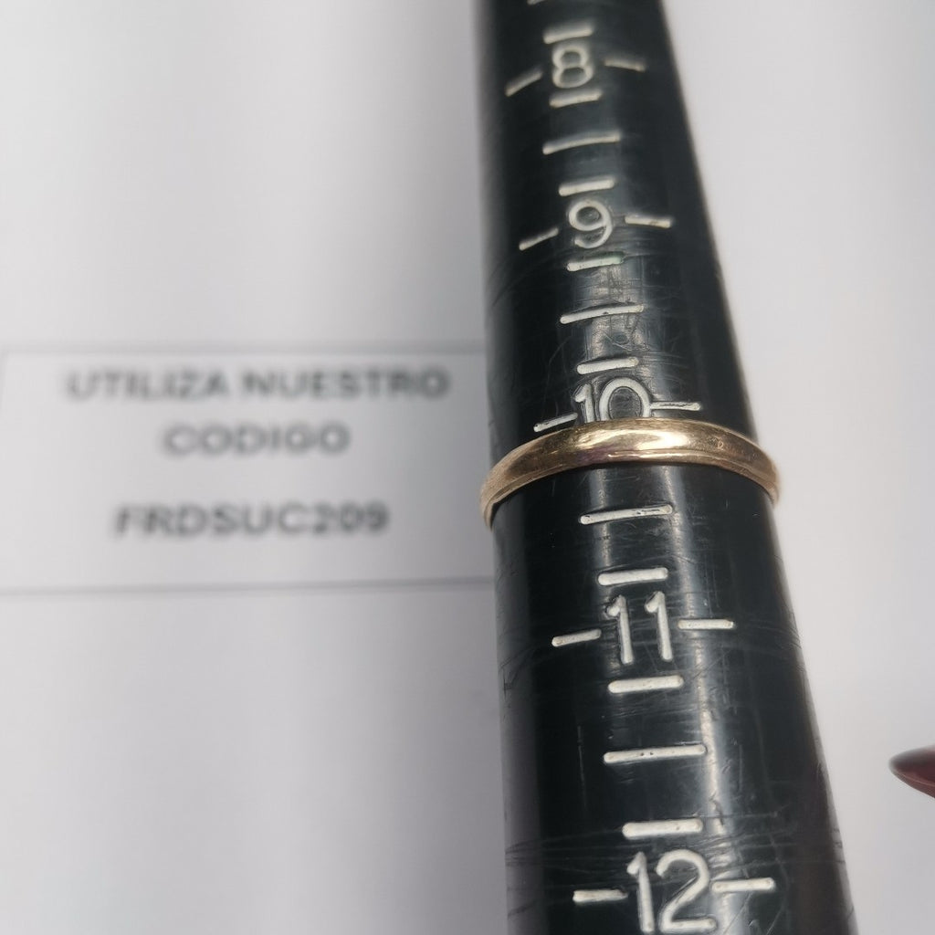 ARGOLLA ORO 10 K 1.4 GRMS (SEMINUEVO)