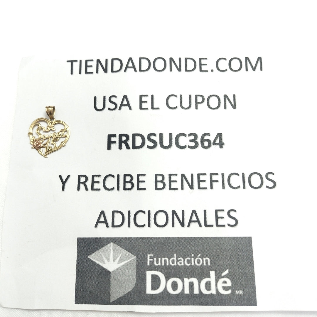 DIJE ORO 14 K 1,60 GRMS (SEMINUEVO)
