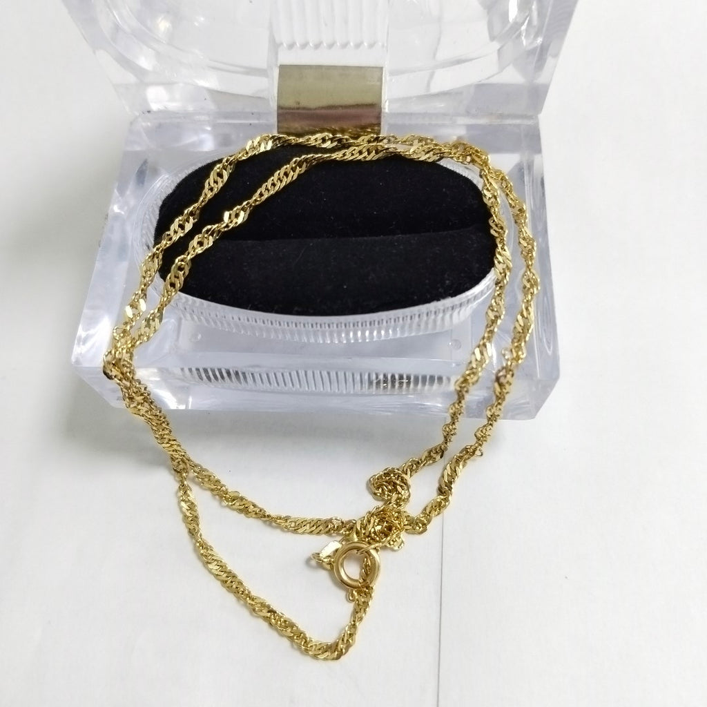 CADENA ORO 18 K 5.5 GRMS (SEMINUEVO)