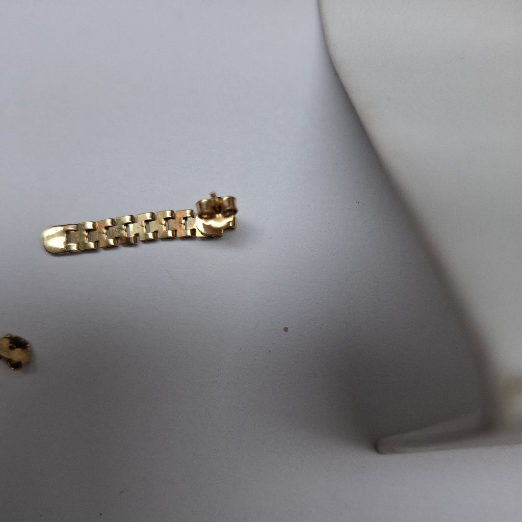 ARETES PAR ORO 14 K 1.6 GRMS (SEMINUEVO)