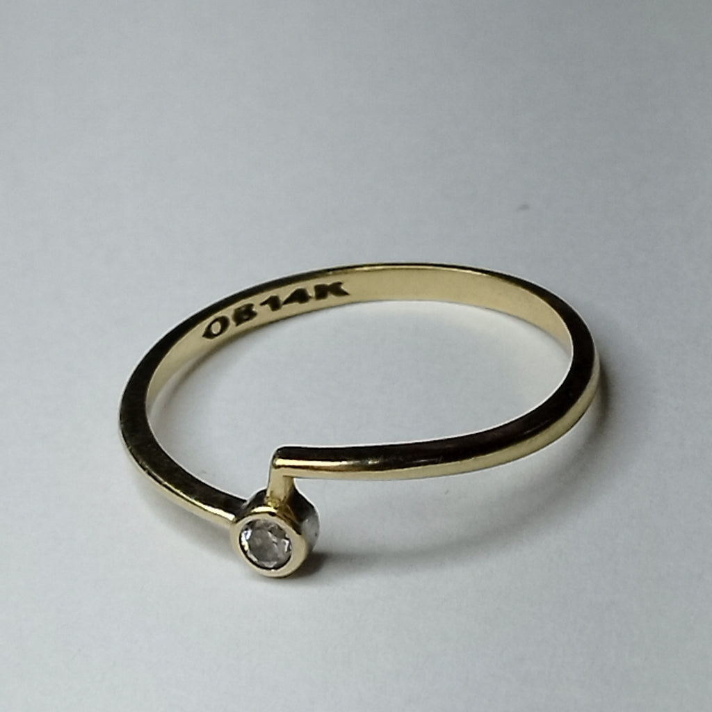 ANILLITO ORO 14 K 1.3 GRMS (SEMINUEVO)