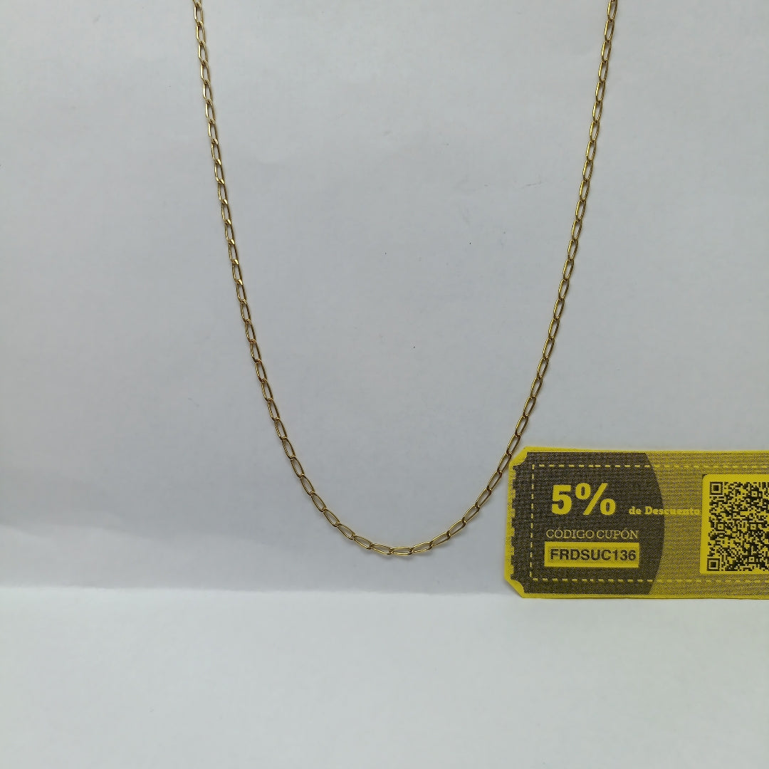 CADENA ORO 14 K 2.9 GRMS (SEMINUEVO)