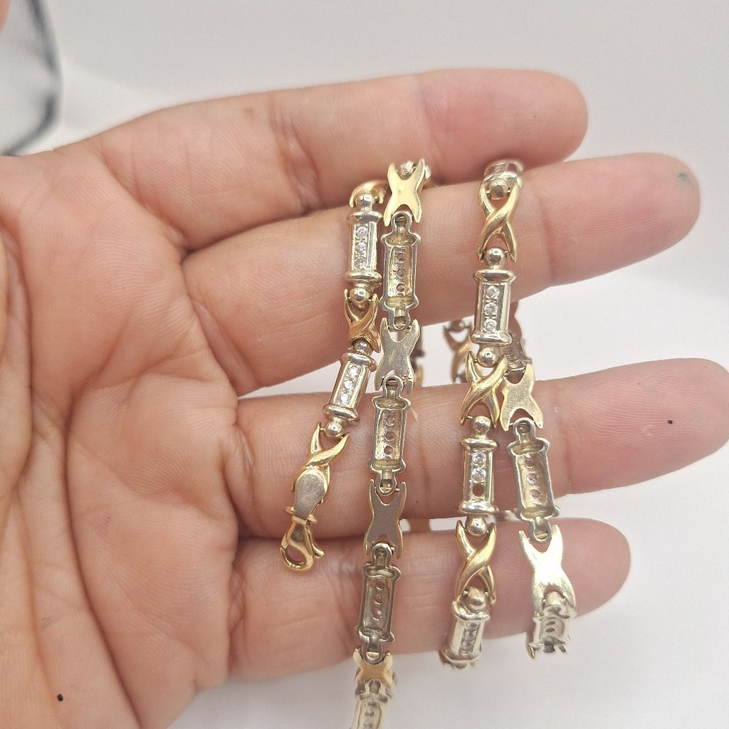 GARGANTILLA ORO, ORO COMBINADO 14 K 21.8 GRMS (SEMINUEVO)