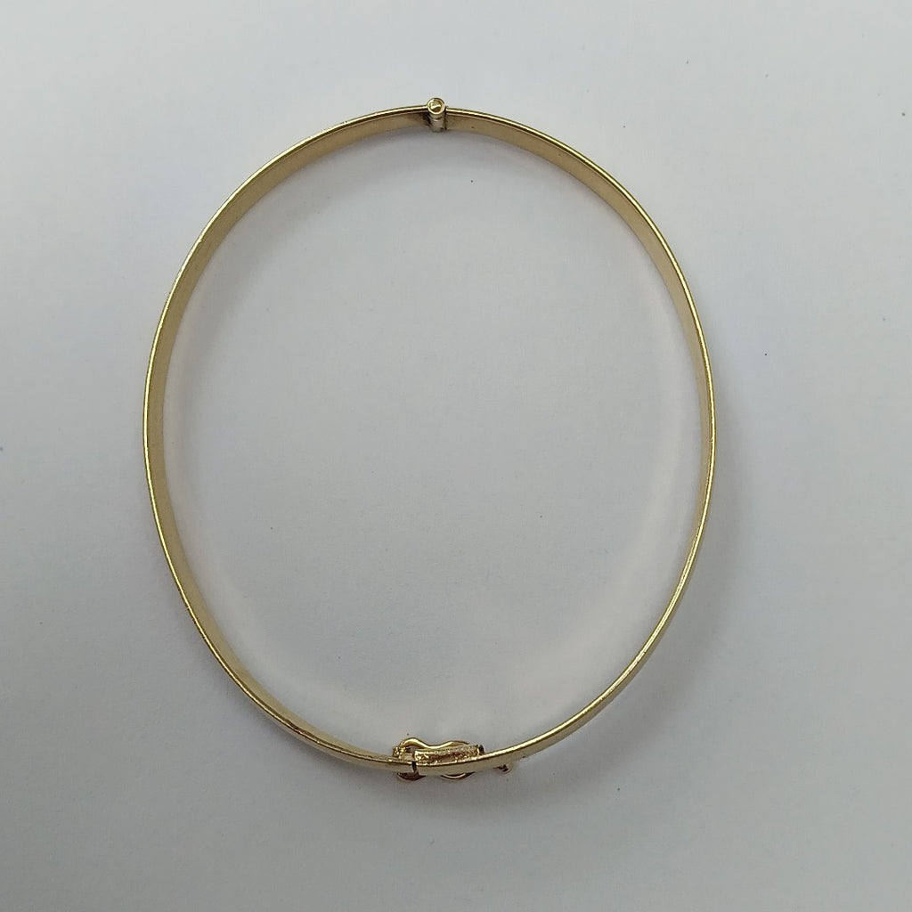 PULSERA RIGIDA ORO 14 K 10,00 GRMS (SEMINUEVO)