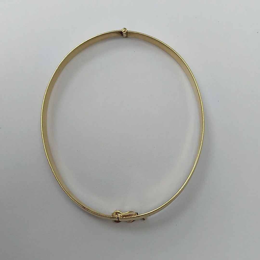 PULSERA RIGIDA ORO 14 K 10,00 GRMS (SEMINUEVO)