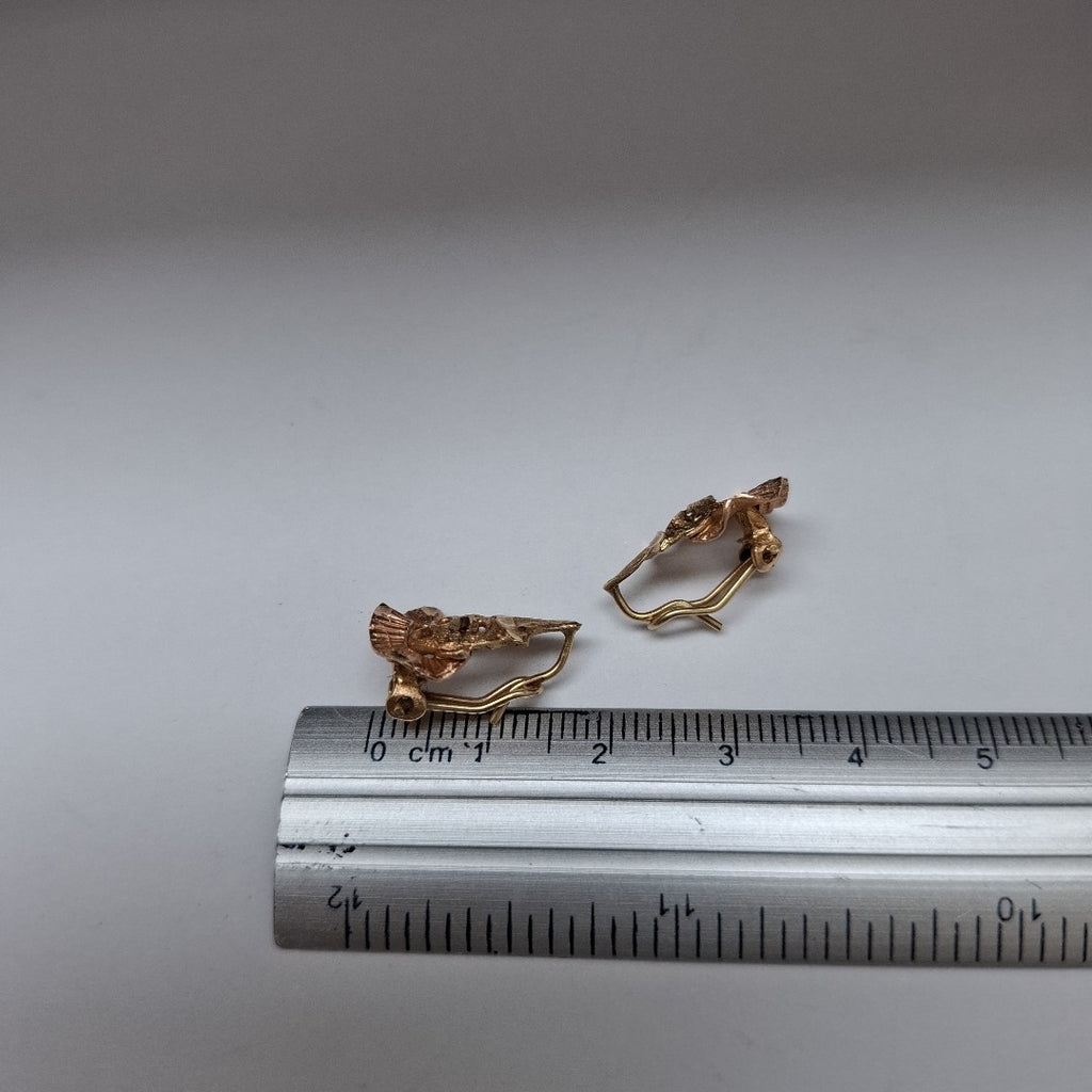 ARETES PAR ORO 10 K 2.5 GRMS (SEMINUEVO)