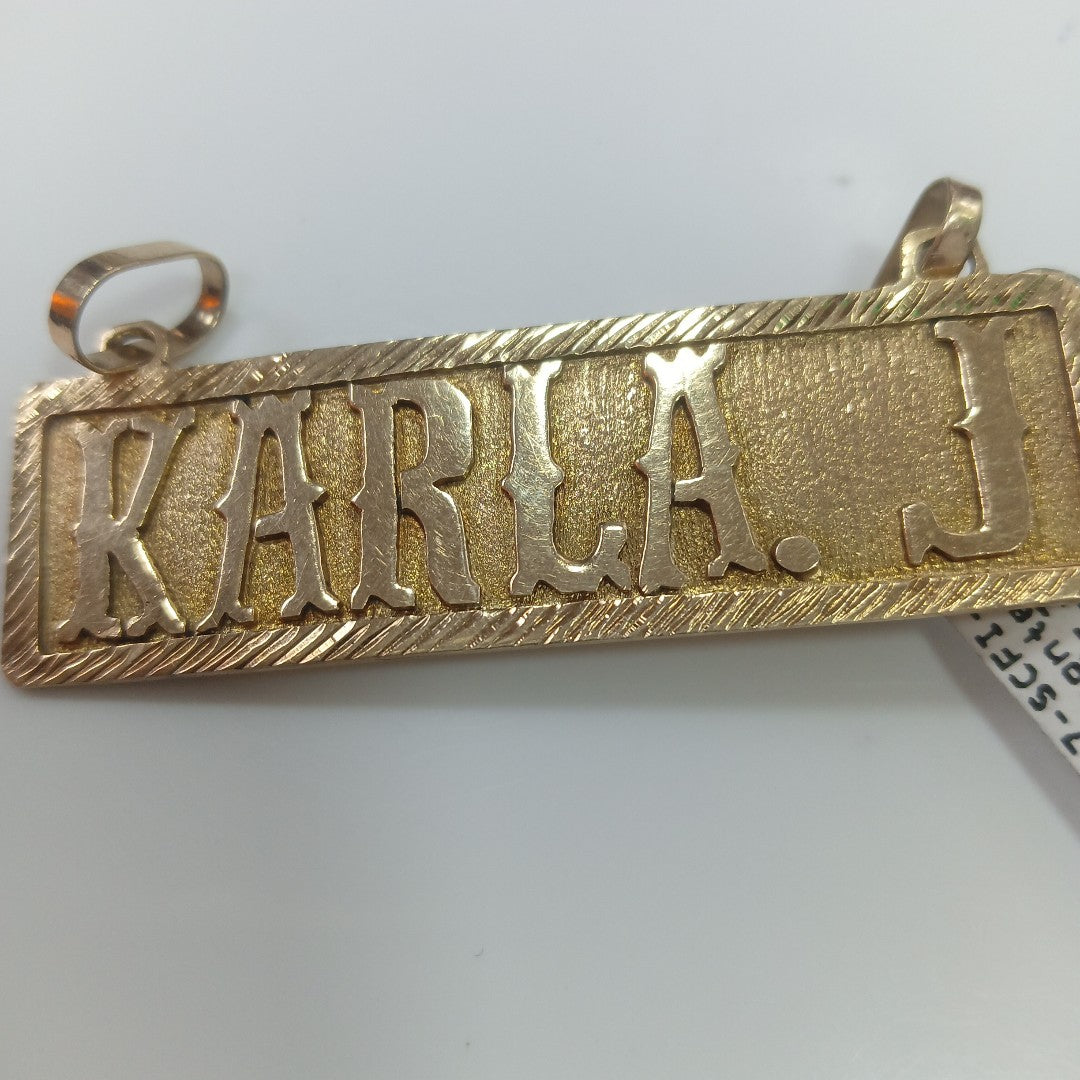 DIJE ORO 10 K 6,10 GRMS (SEMINUEVO)