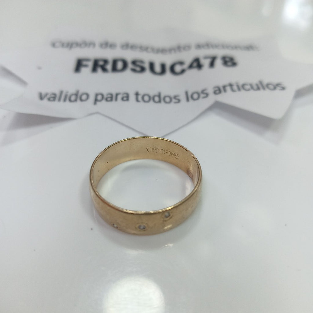 ARGOLLA ORO 10 K 2.9 GRMS (SEMINUEVO)